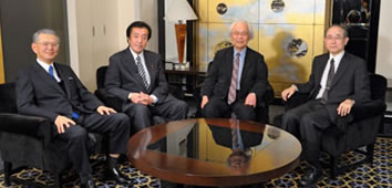 写真：座談会